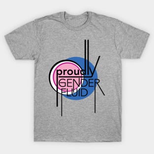 Proudly Genderfluid T-Shirt